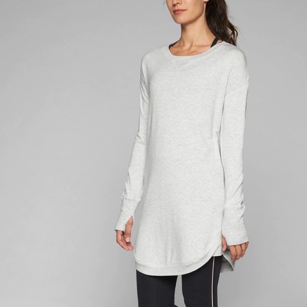 Athleta Coaster Luxe Sweatshirt Dress